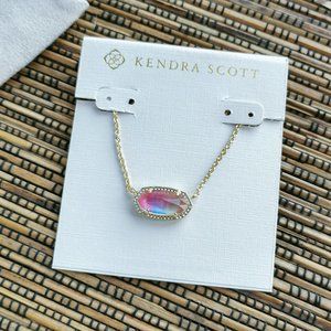 Kendra Scott Elisa Gold Watercolor Necklace